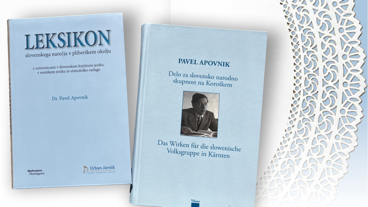 Image: Slika k prispevku: Predstavitev dveh knjig Pavla Apovnika