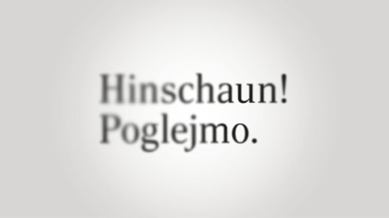 Hinschaun! Poglejmo.