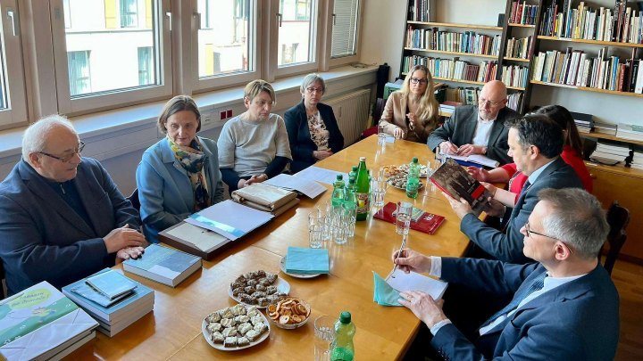 Besuch des Ministers Arčon am Urban-Jarnik-Institut, 29.03.2023, Foto: uszs