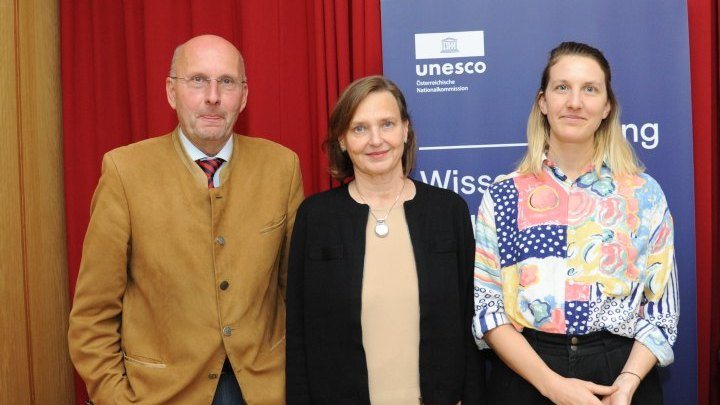 Organisator:innen Peter Wiesflecker, Martina Piko-Rustia und Katharina Spanlang Foto: Vincenc Gotthardt