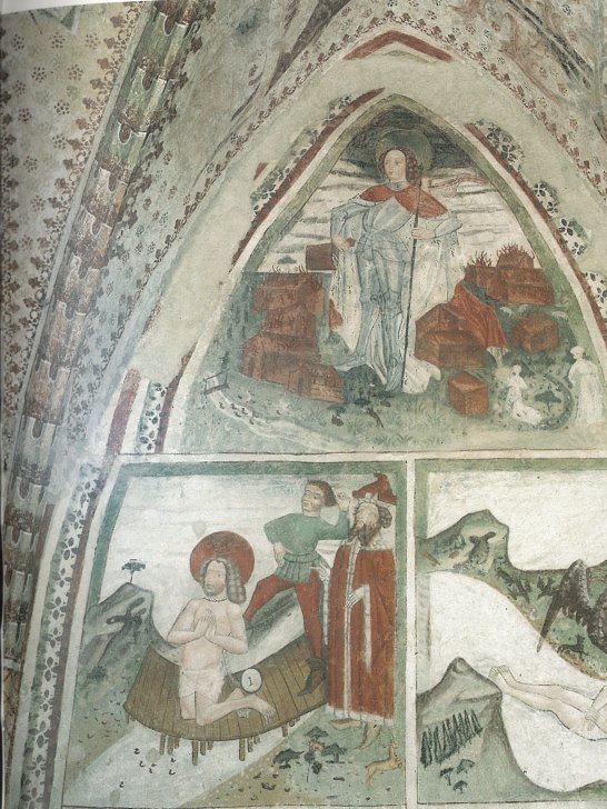 Cover: Die Fresken der Pfarrkirche Rinkenberg/Vogrče}