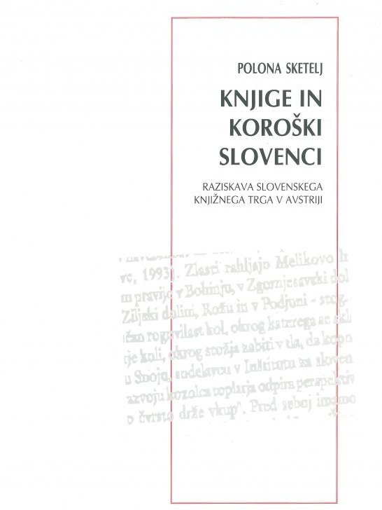 Cover: Knjige in koroški Slovenci}