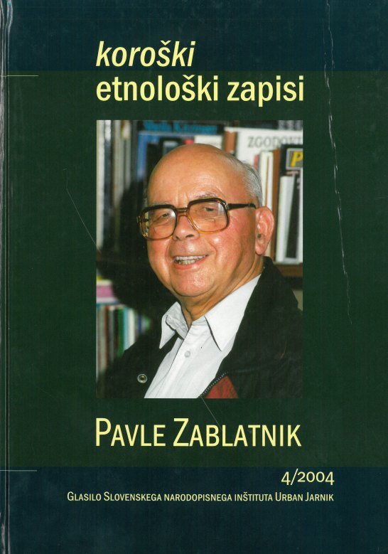 Cover: Koroški etnološki zapisi 4/2004