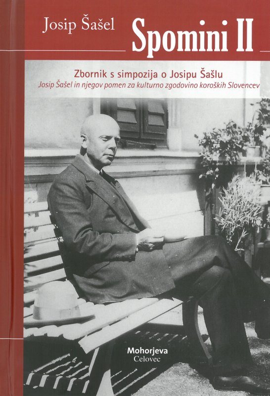 Cover: Josip Šašel. Spomini II