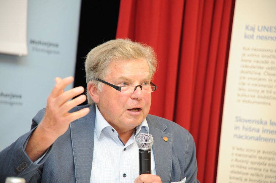 Image: Peter Fercher (Obmann des Kärntner Bildungswerks). Foto: Vincenc Gotthardt