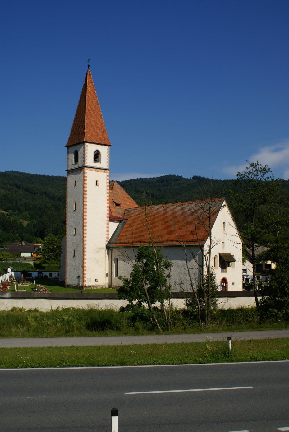 Image: Filialkirche Maria Himmelfahrt in Einersdorf/Nonča vas, Foto: Milan Piko