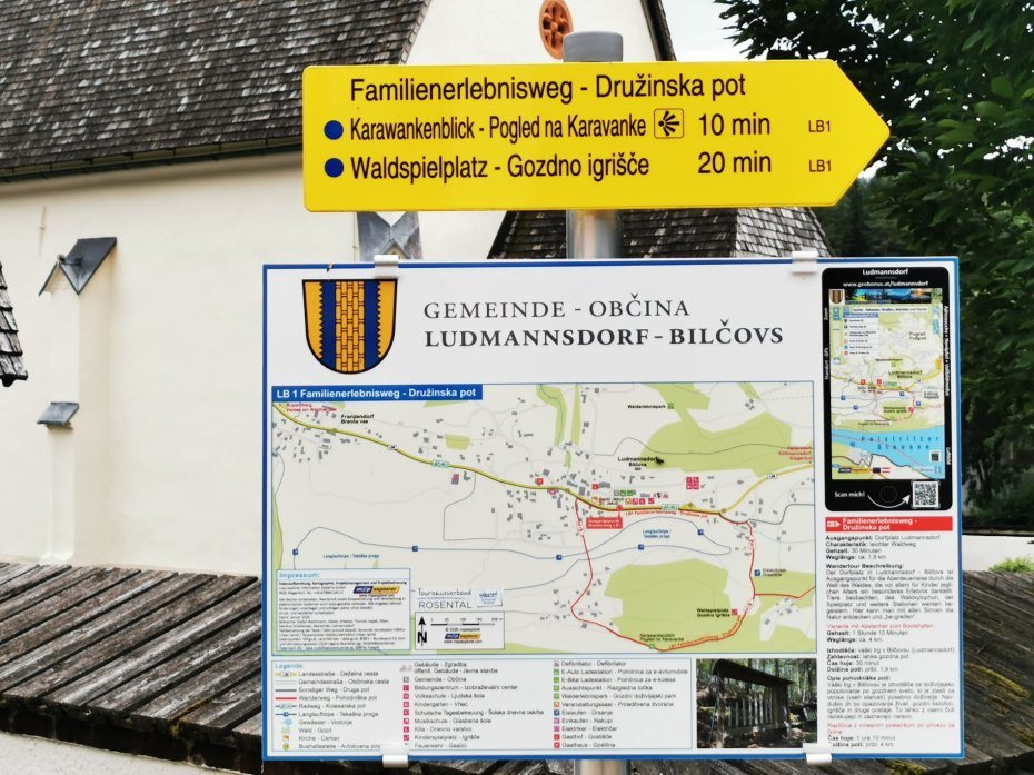 Image: Informacijske table v Bilčovsu